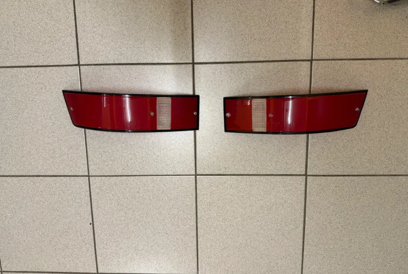 Faro faro posteriore vetro versione Rosso PORSCHE