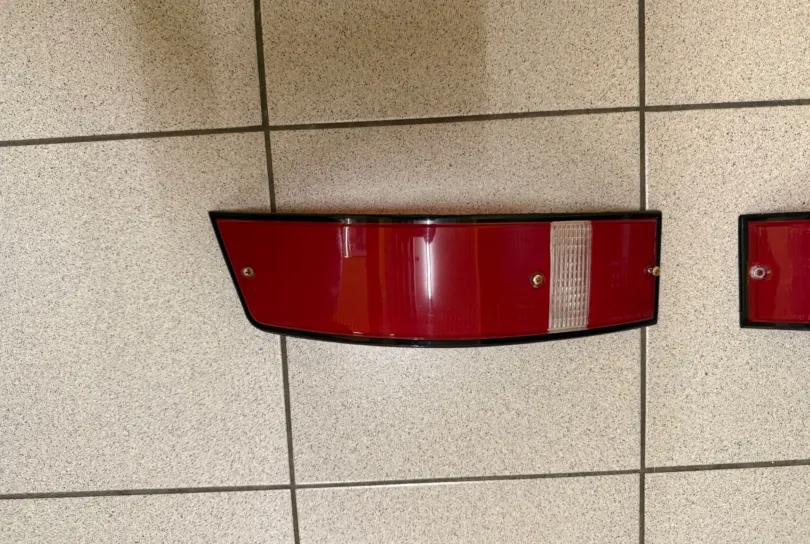 Faro faro posteriore vetro versione Rosso PORSCHE