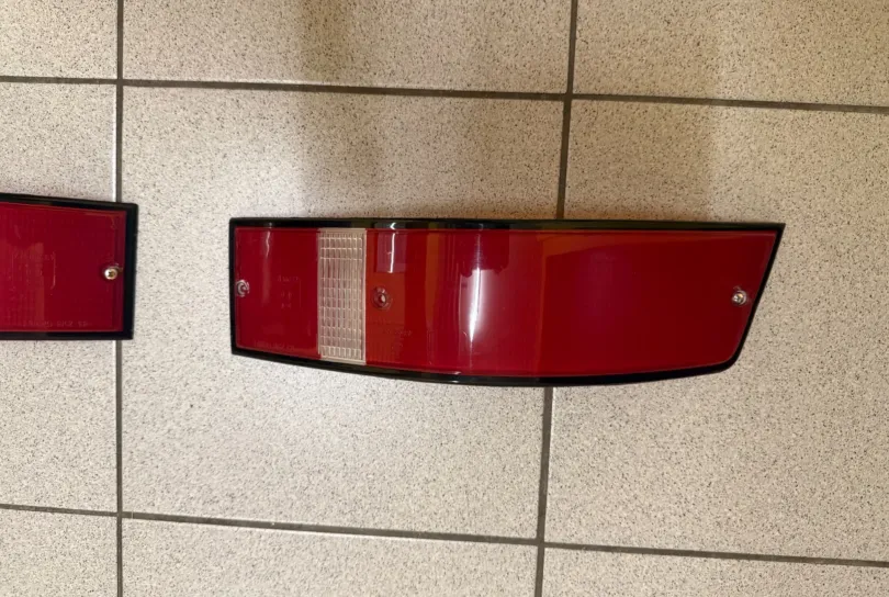 Faro faro posteriore vetro versione Rosso PORSCHE