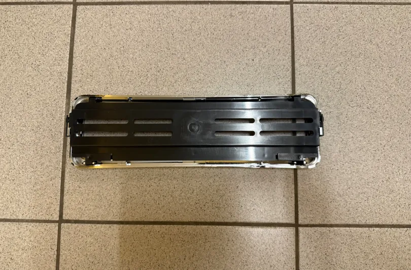 Portatarga porta targa cromato Swiss click