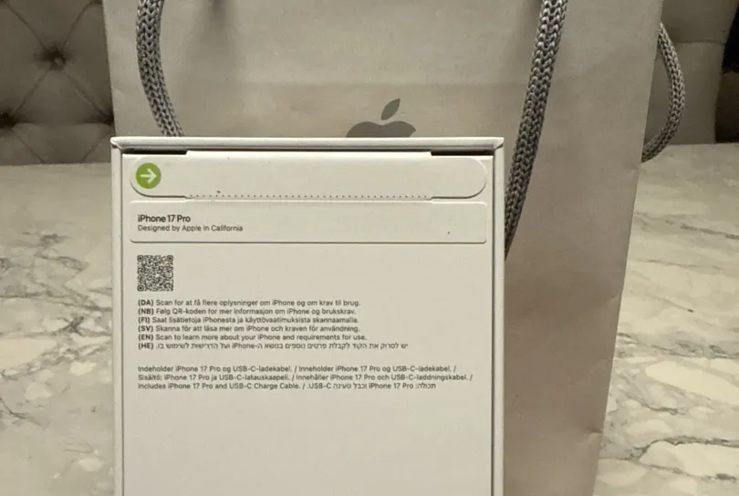 Apple iPhone 17 Pro 512GB 12GB RAM, Svizzera, Affeltrangen