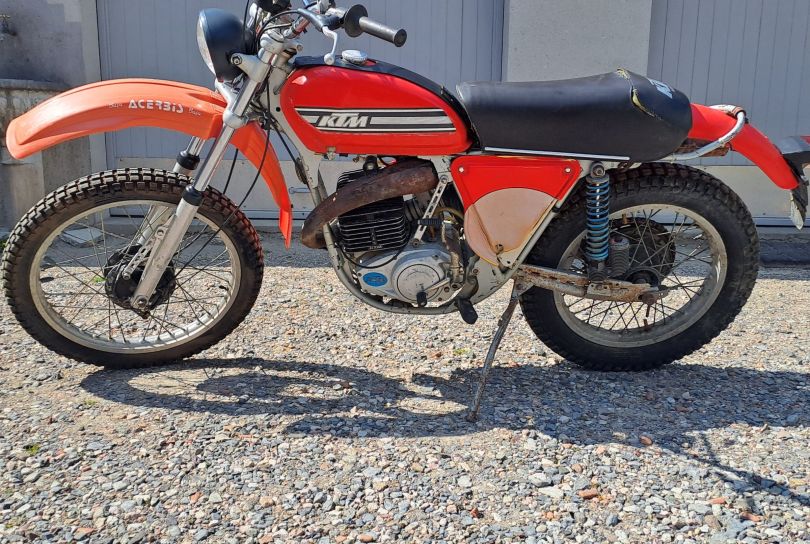 KTM GS 125, Gebraucht, Schweiz, Riva San Vitale