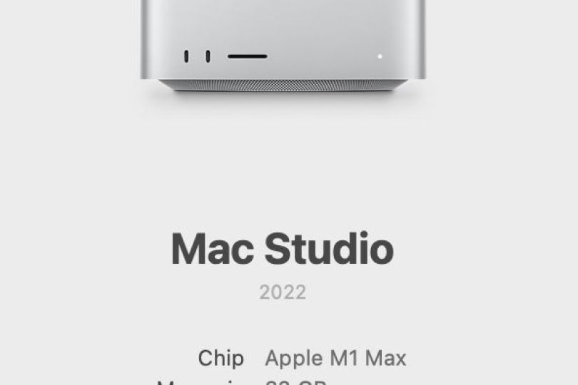 Mac Studio M1 Max 2022 32GB, Suisse, Bedano