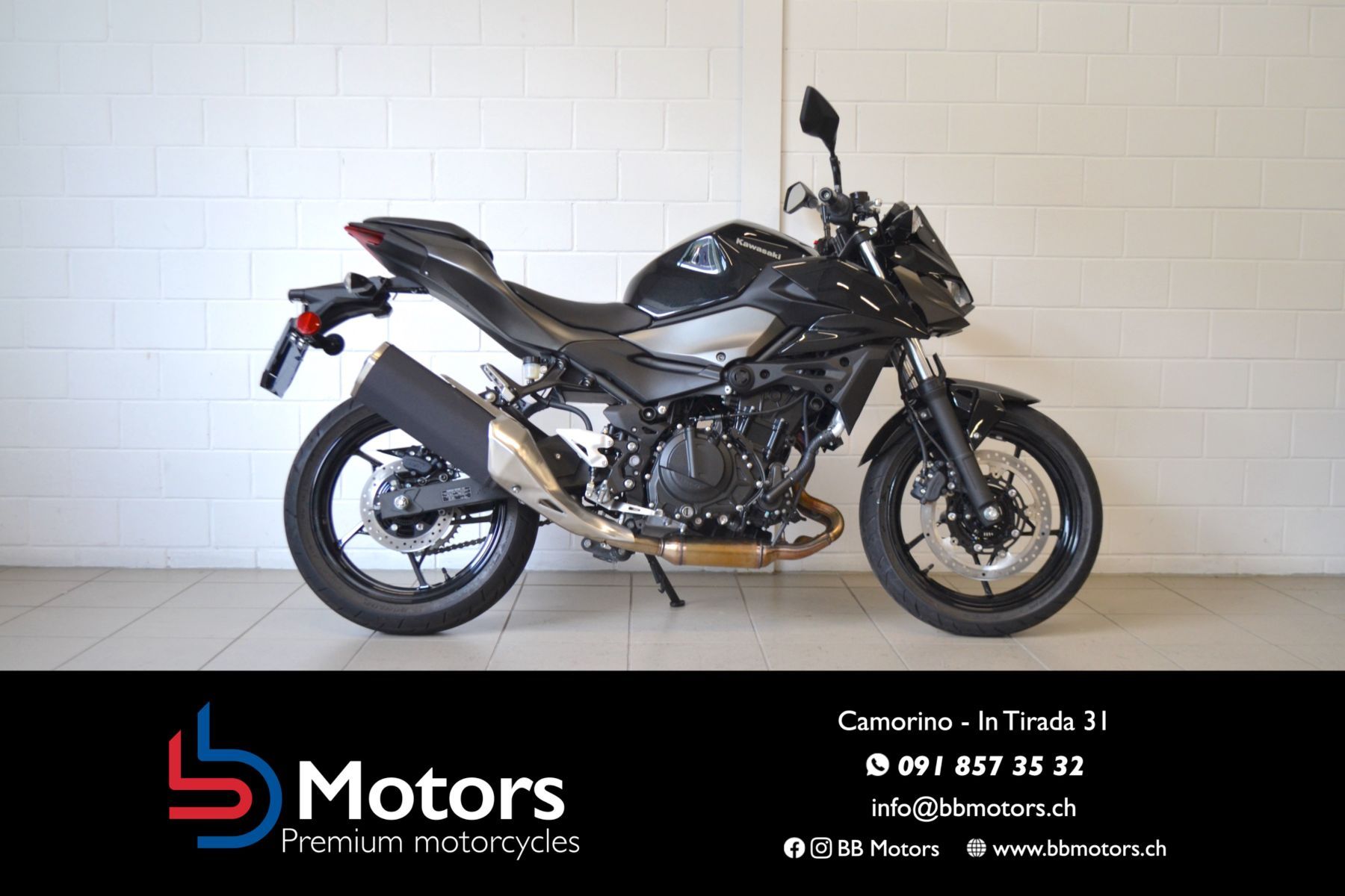 Kawasaki Z 500 33km ! 36mesi di garanzia, Used, Switzerland, Camorino