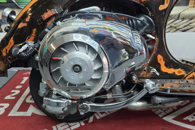 Vespa custom edizione speciale, Usagé, Suisse, Bellinzona