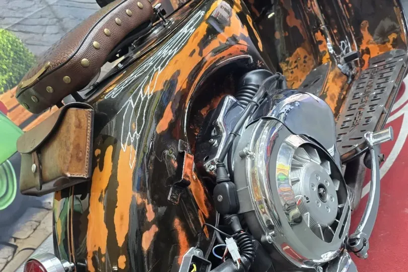 Vespa custom edizione speciale, Usagé, Suisse, Bellinzona