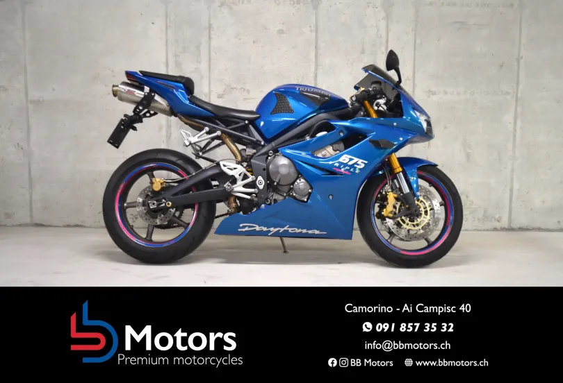 TRIUMPH Daytona 675 - Possibile 35kW, Usato, Svizzera, Camorino