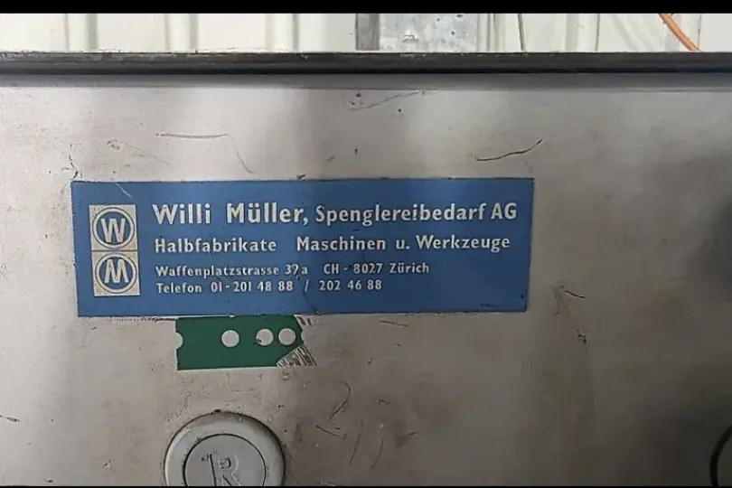 A vendre plieuse hydraulique 6m de long, Suisse, La Sarraz