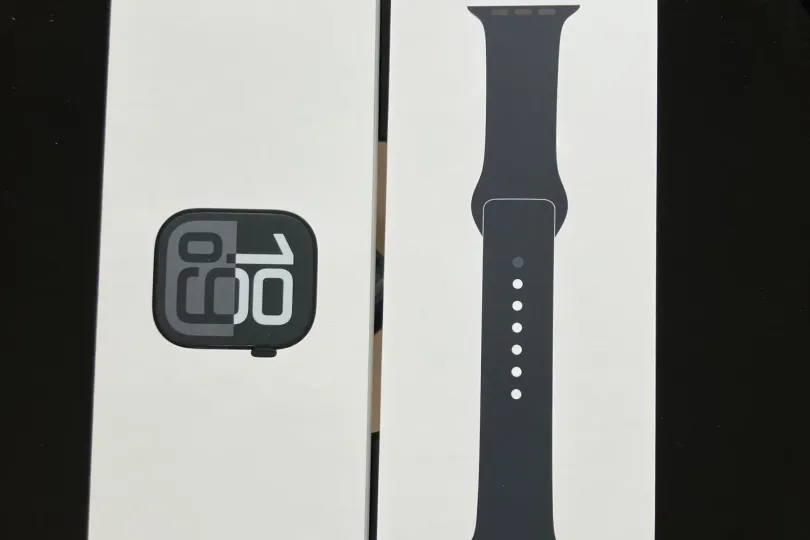 APPLE Watch Serie 10 GPS 46 Aluminium Schwarz NEU