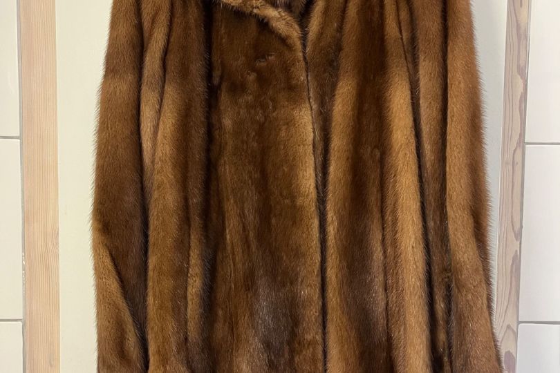 Manteau de fourrure vison 