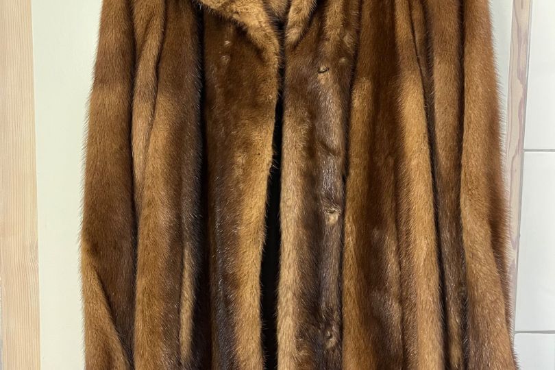 Manteau de fourrure vison 