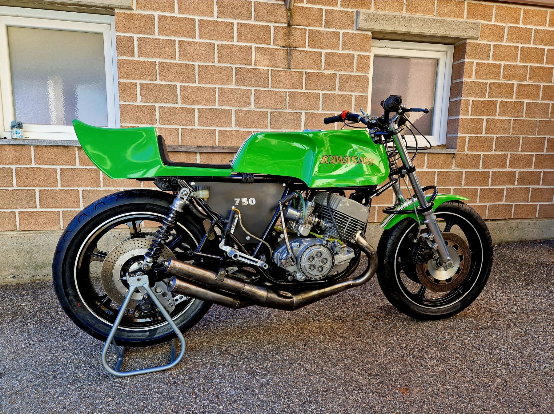Kawasaki 750h2 , Usagé, Suisse, Giubiasco