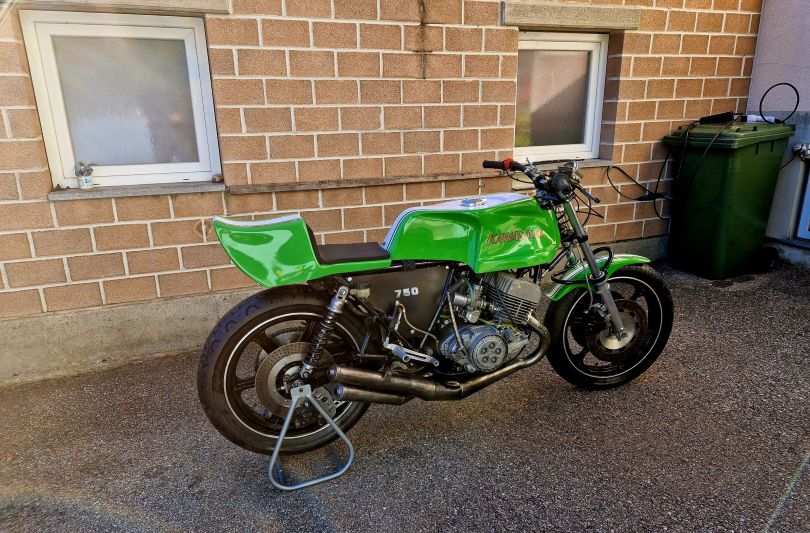 Kawasaki 750h2 , Usagé, Suisse, Giubiasco