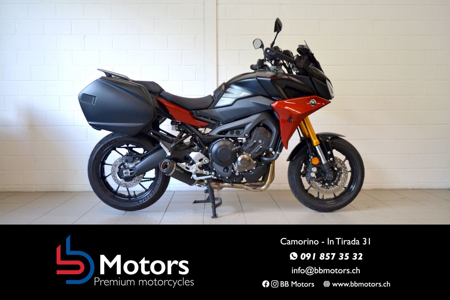 YAMAHA Tracer 900 GT ABS, Used, Switzerland, Camorino