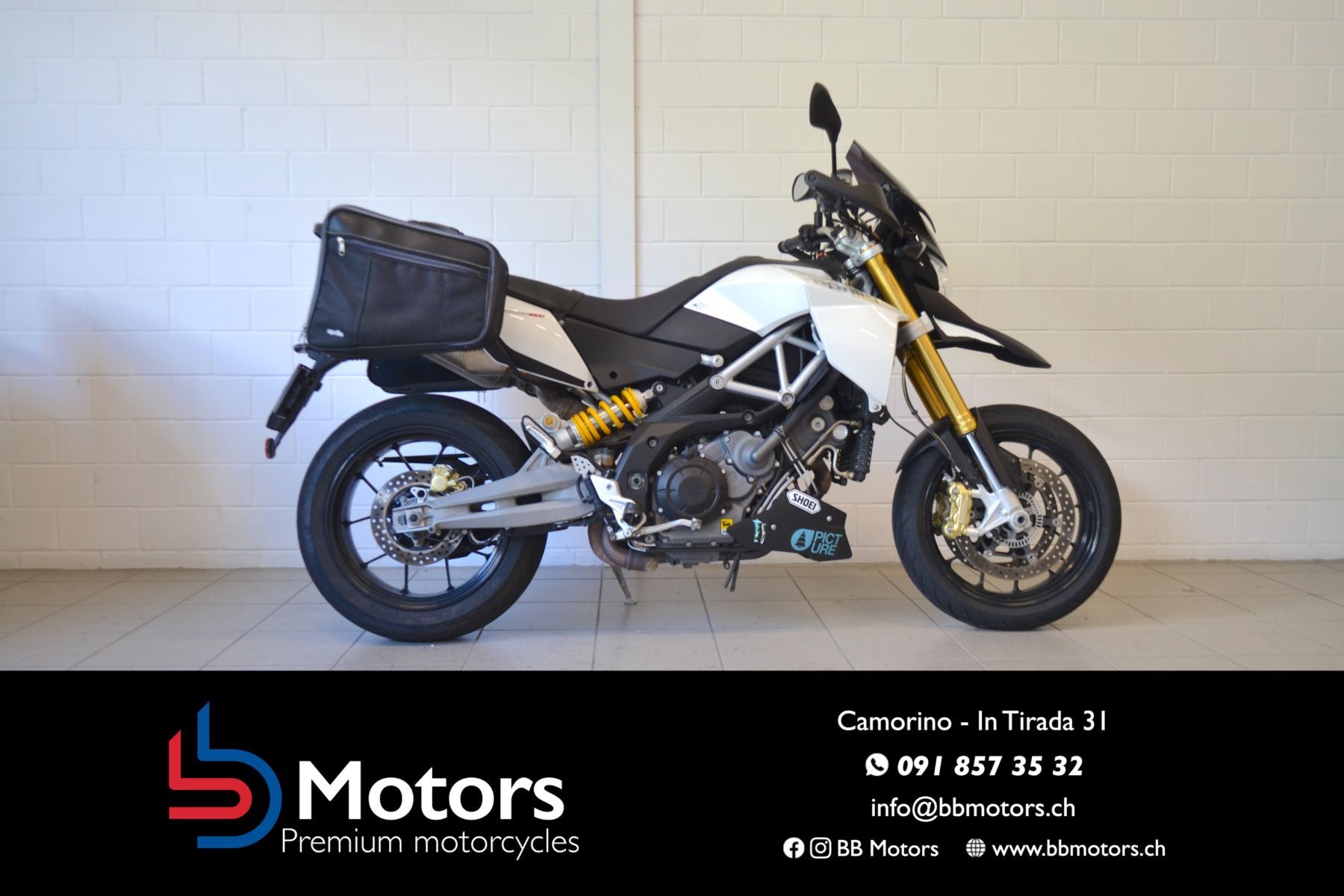 APRILIA Dorsoduro 1200, Usagé, Suisse, Camorino