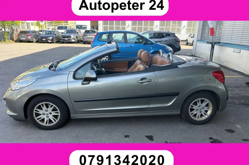 PEUGEOT 207 CC 1.6 16V Turbo Platinium Edition, Usagé, Suisse, Hunenberg