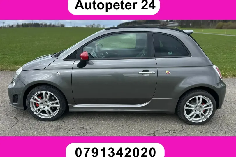 FIAT 500C 1.4 16V Turbo Abarth Dualogic, Used, Switzerland, Hunenberg