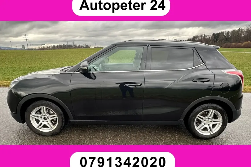 KGM-SsangYong Tivoli 1.6 eXDi Crystal 4WD Automati, Used, Switzerland, Hunenberg