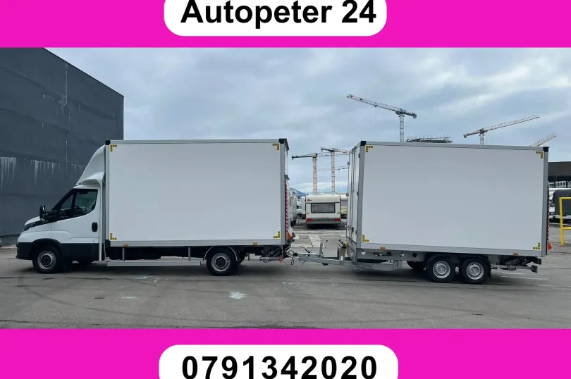 ACKERMANN 3.5T Kasten mit Hebebühne und Durchlades, Usagé, Suisse, Hunenberg