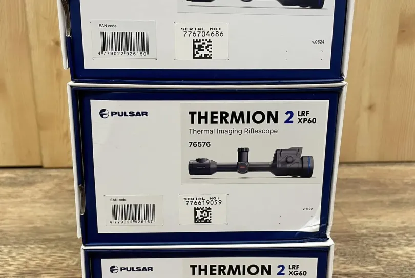 Pulsar THERMION 2 LRF XL60, Thermion 2 LRF XP60, Svizzera
