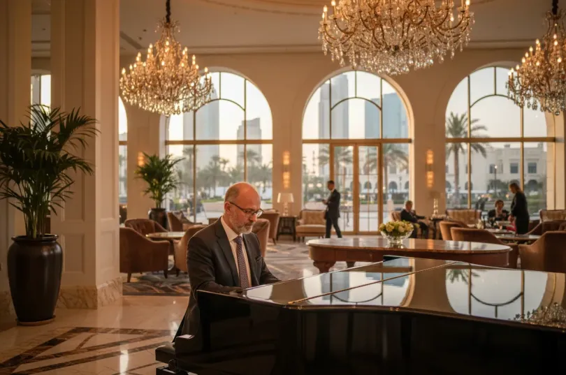 Professioneller Pianist für exklusive Veranstaltungen und Hochzeiten in St. Moritz