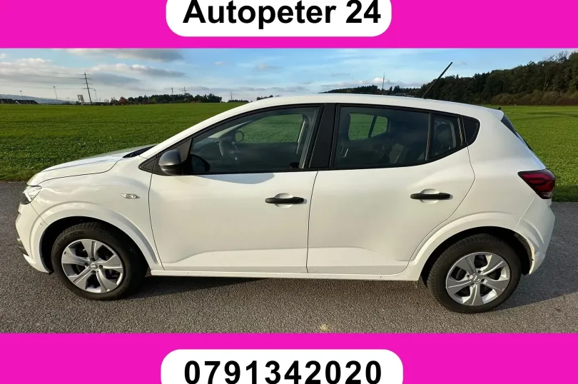 DACIA Sandero TCe 90 Essential, Used, Switzerland, Hunenberg