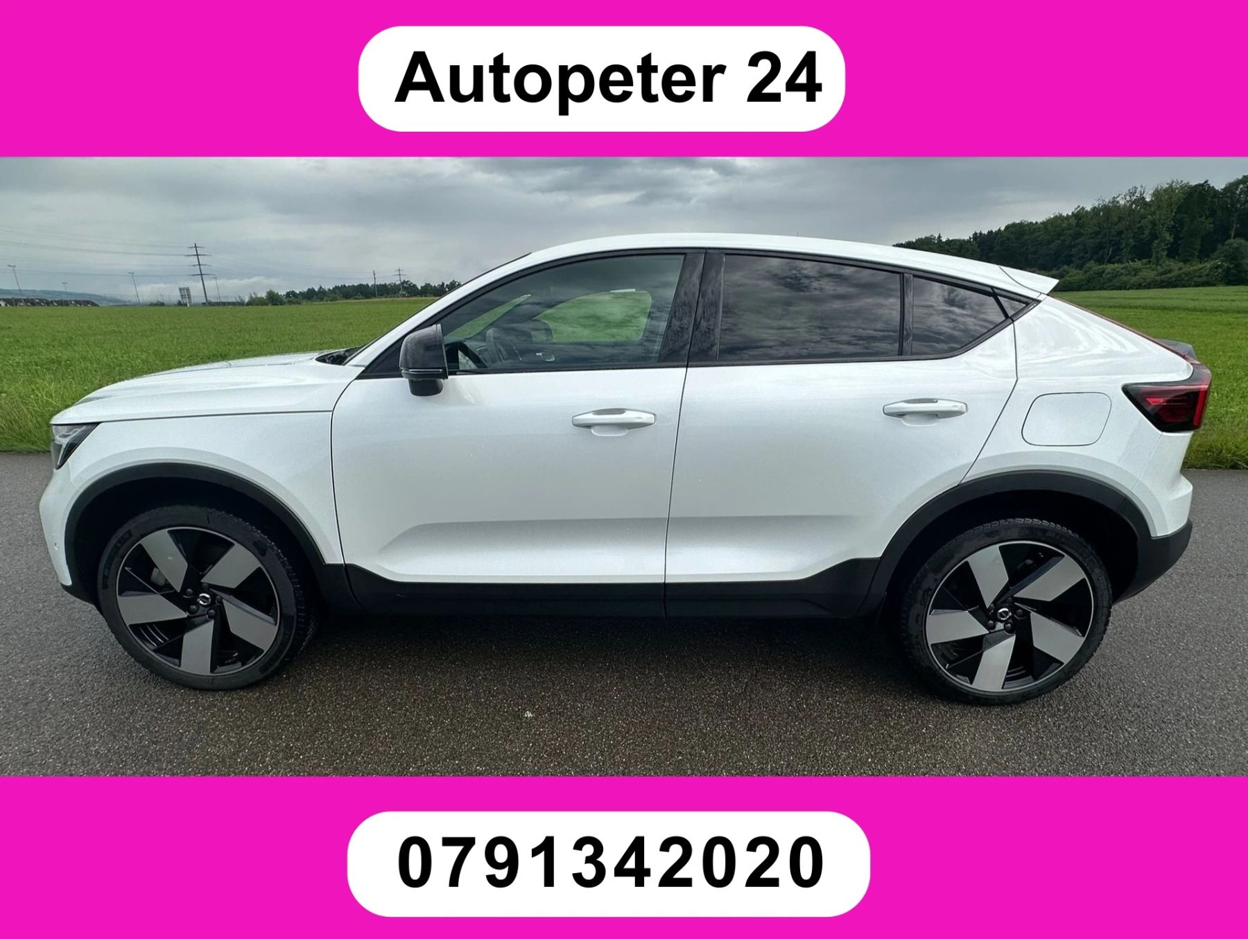 VOLVO C40 Recharge P8 Twin AWD Pure Electric Ultim, Usagé, Suisse, Hunenberg