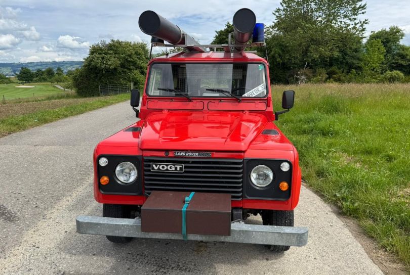LAND ROVER 110 ex Fire Department, Usagé, Suisse, Hunenberg