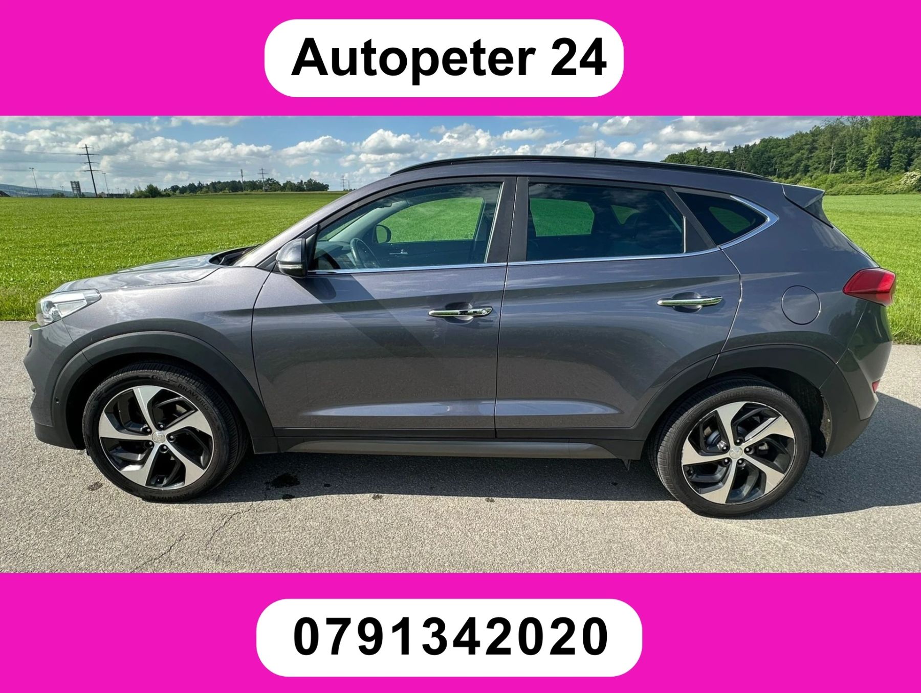 HYUNDAI Tucson 2.0 CRDI Vertex 4WD Automatic, Used, Switzerland, Horgenberg