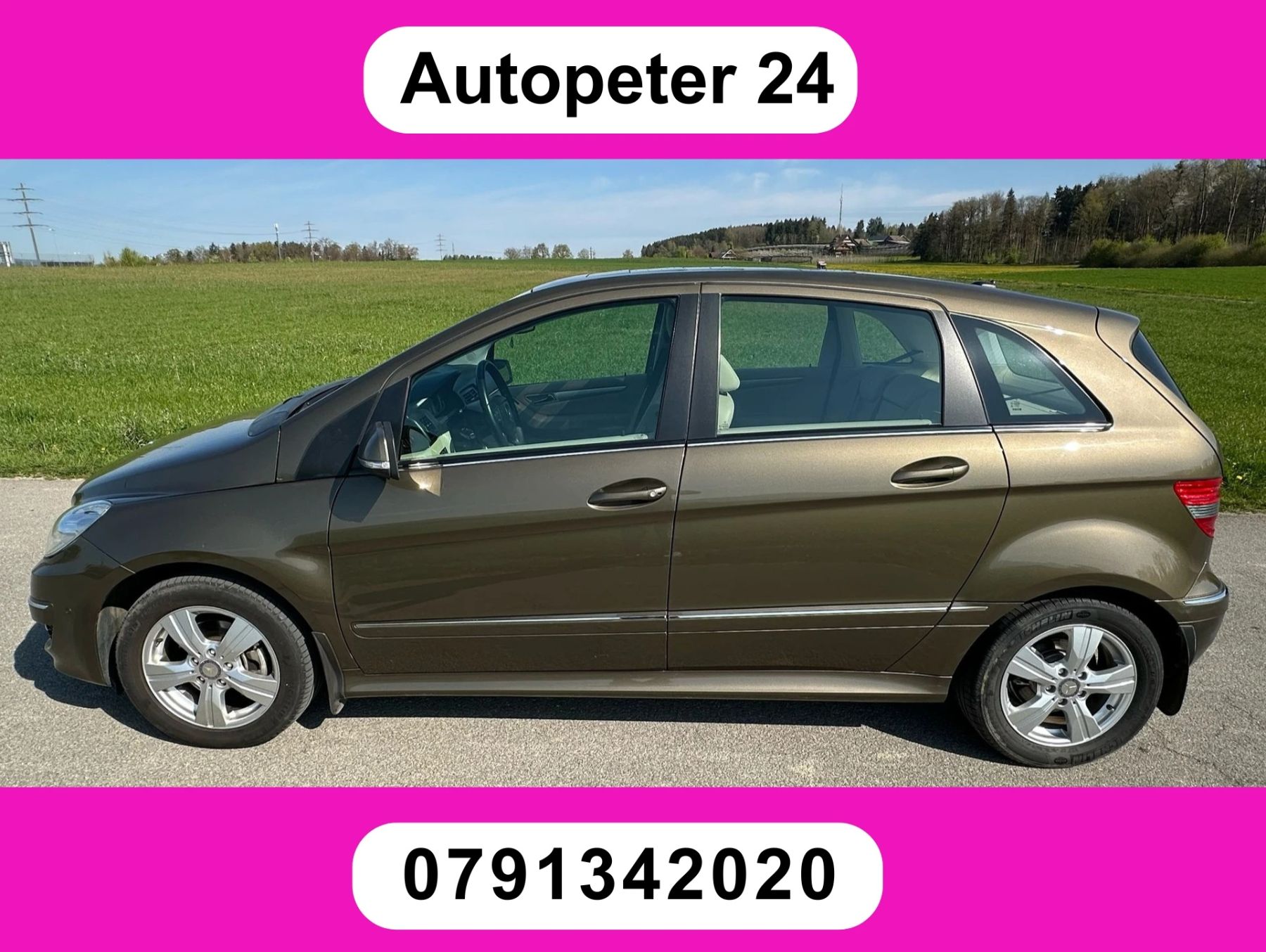 MERCEDES-BENZ B 200 T Autotronic, Used, Switzerland, Hunenberg