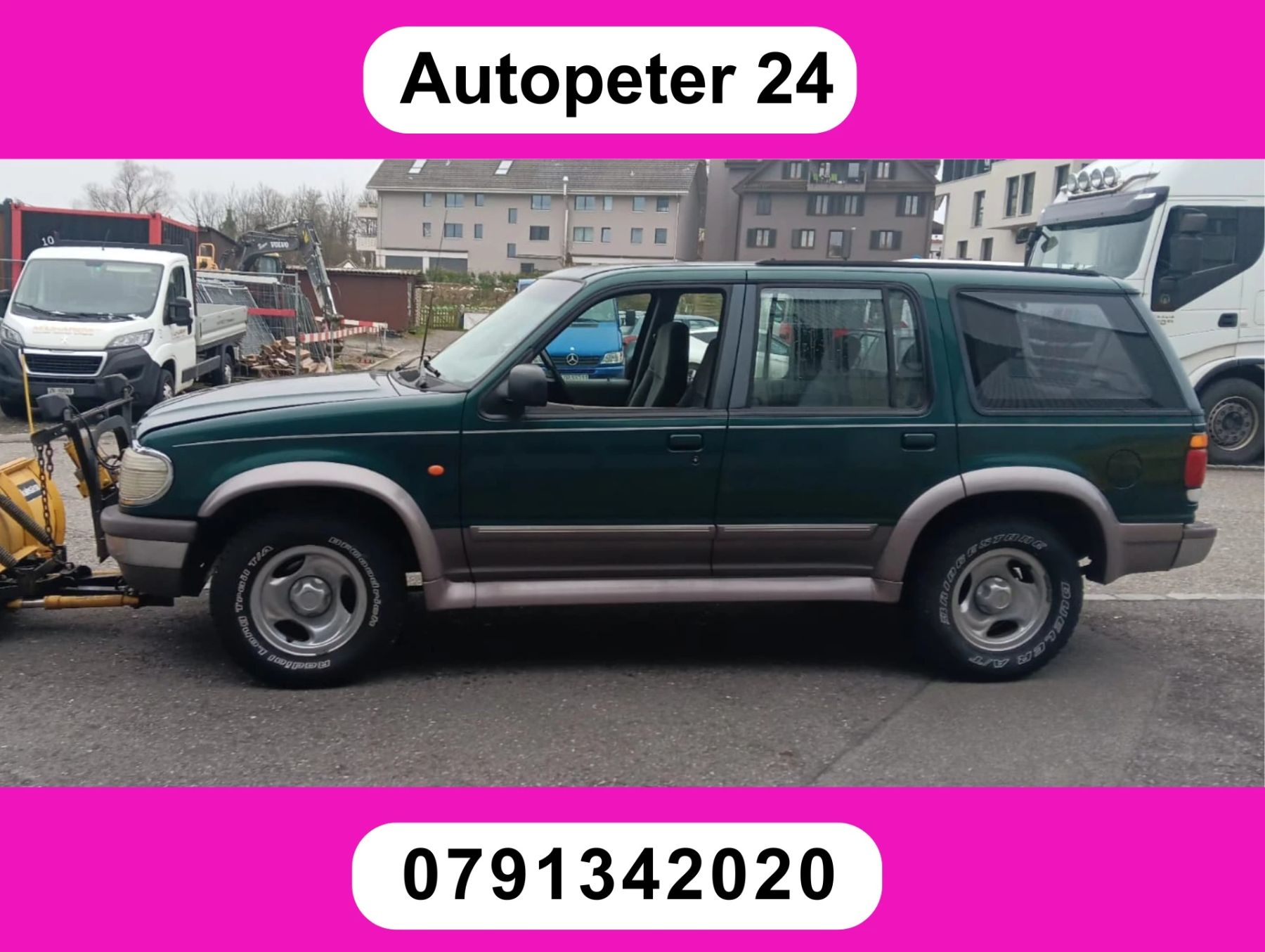 FORD Explorer 4.0 Meyer Schneepflug, Usagé, Suisse, Horgenberg
