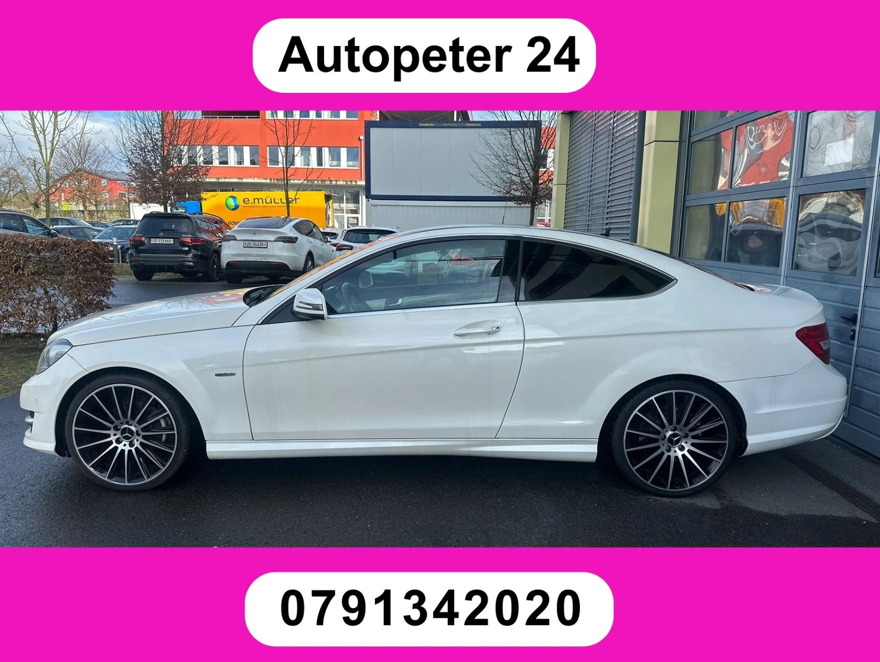 MERCEDES-BENZ C 220 CDI AMG Line Coupé 7G-Tronic W, Usato, Svizzera, Horgenberg