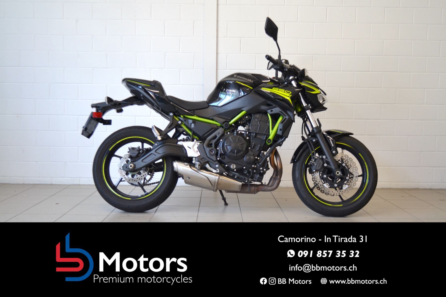 Kawasaki Z650 ABS, Gebraucht, Schweiz, Camorino
