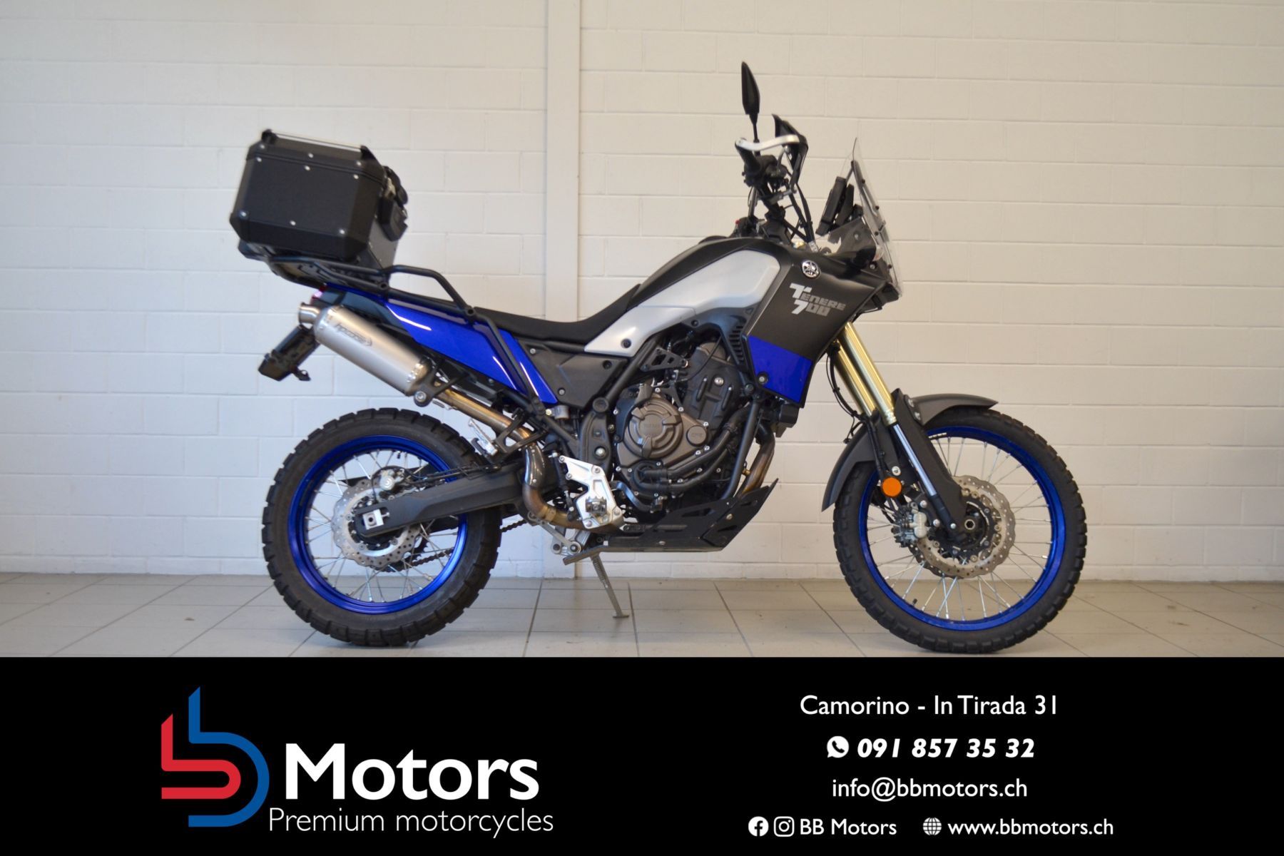 Yamaha Tenere 700 ABS, Gebraucht, Schweiz, Camorino