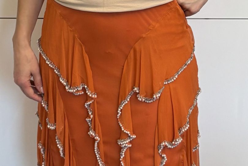 Bellissima gonna Eleonora  in seta 100%, Schweiz, Chiasso