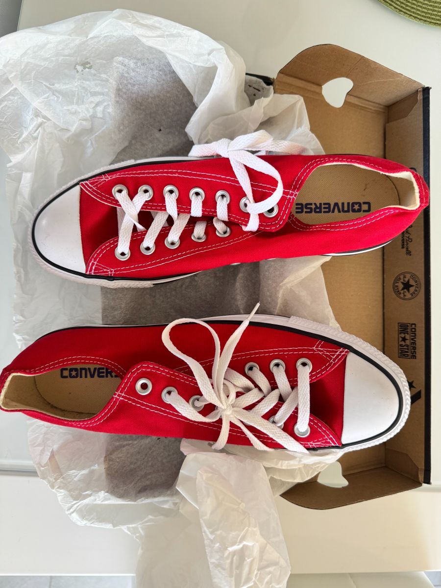 Scarpe Converse rosse