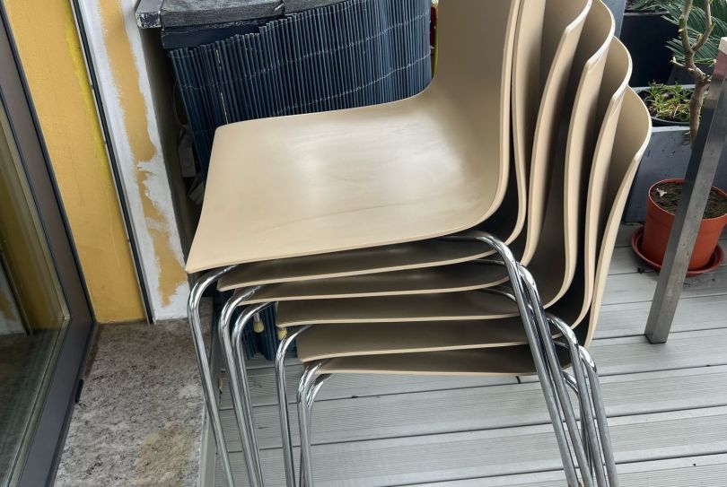 Set of 6 Chairs - Arper Catifa, Schweiz, Lugano