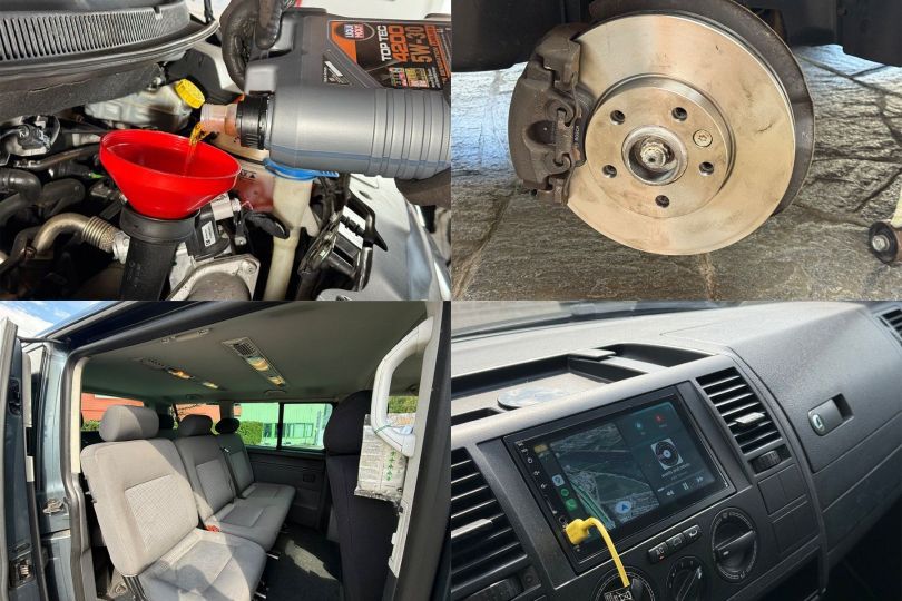 VW T5 Caravelle, Webasto, Gross Service, MFK 2024, Gebraucht, Schweiz, Mendrisio