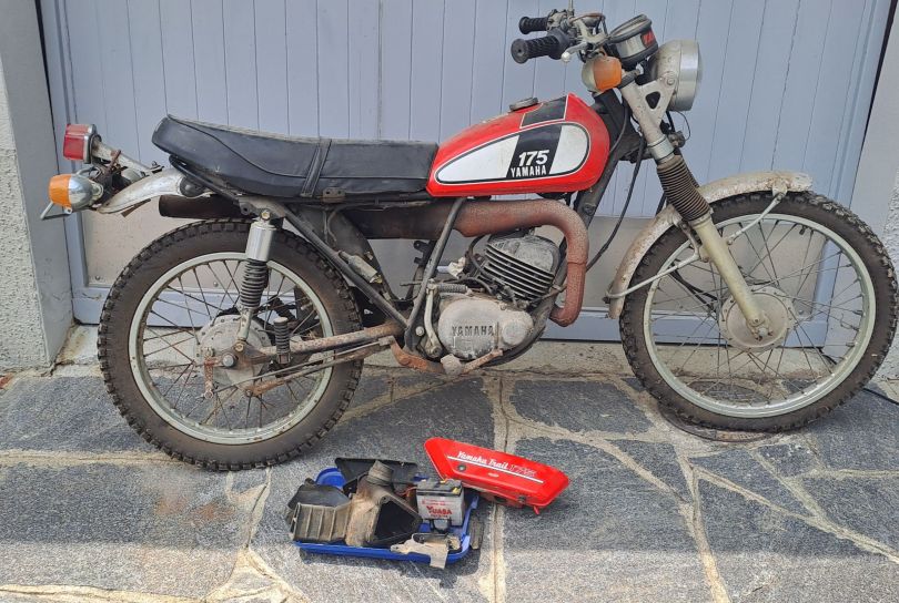 Yamaha DT 175, Used, Switzerland, Riva San Vitale