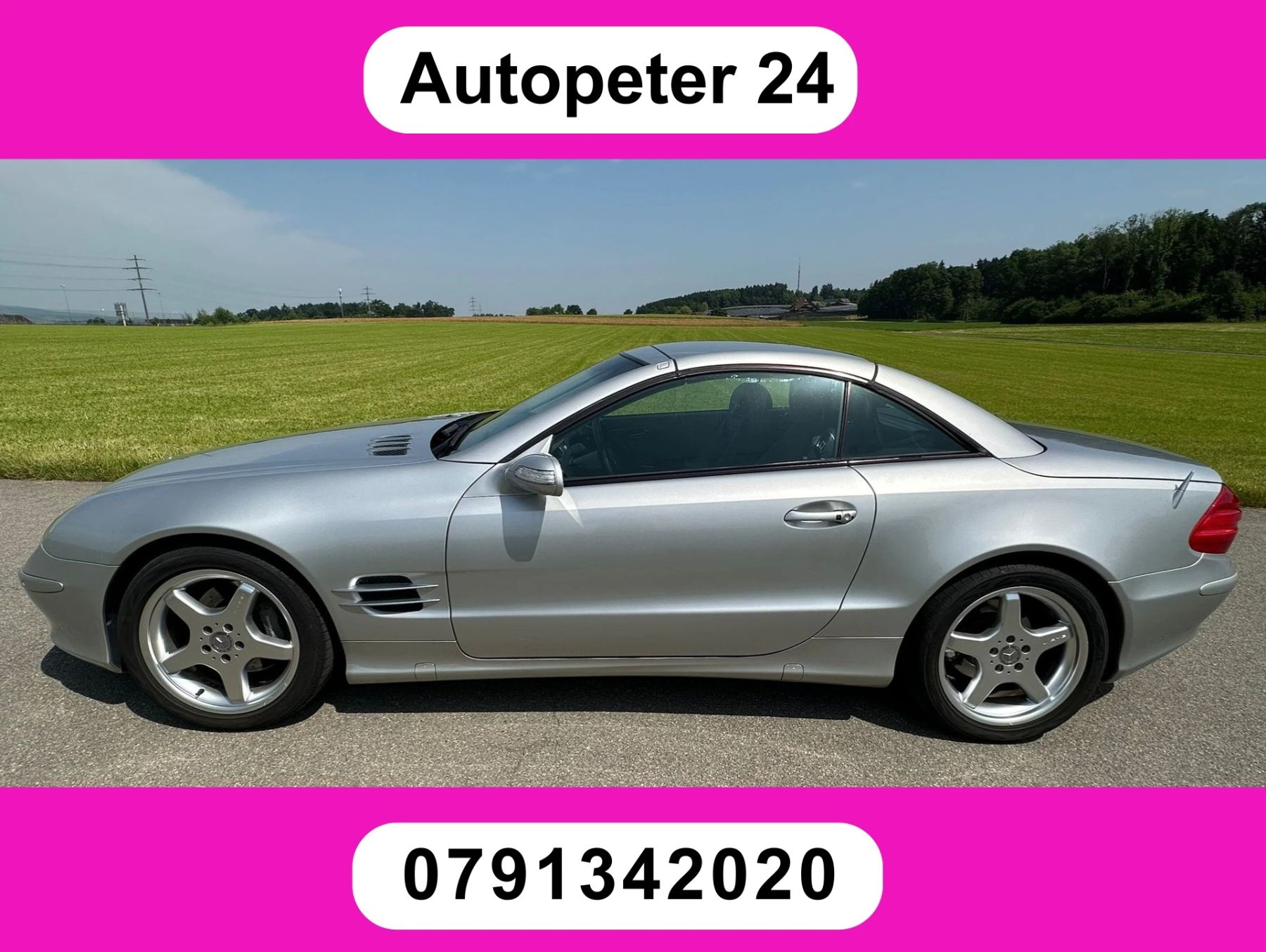 MERCEDES-BENZ SL 500 7G-Tronic, Usato, Svizzera, Hunenberg