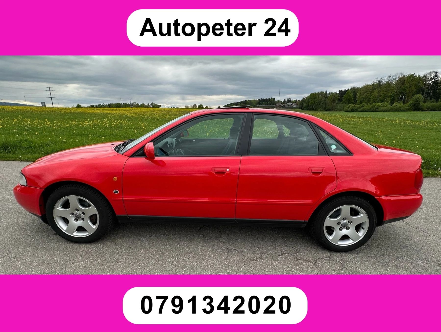 AUDI A4 1.8 T, Usagé, Suisse, Hunenberg