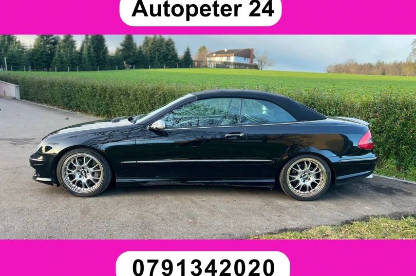 MERCEDES-BENZ CLK 500 Avantgarde 7G-Tronic, Used, Switzerland, Hunenberg