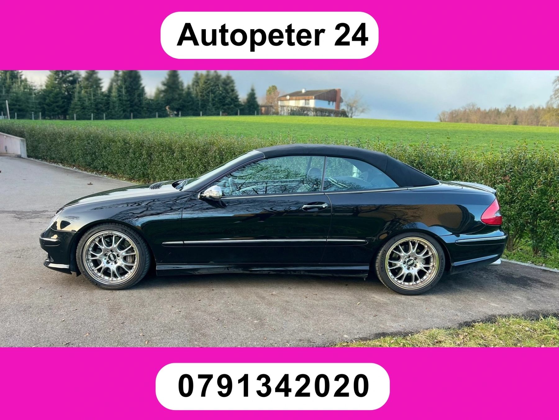 MERCEDES-BENZ CLK 500 Avantgarde 7G-Tronic, Usagé, Suisse, Hunenberg