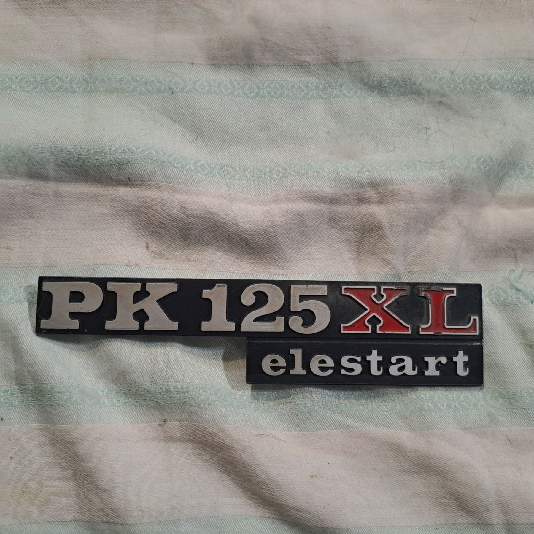 emblema Vespa Elettrostart, Used, Switzerland, Riva San Vitale