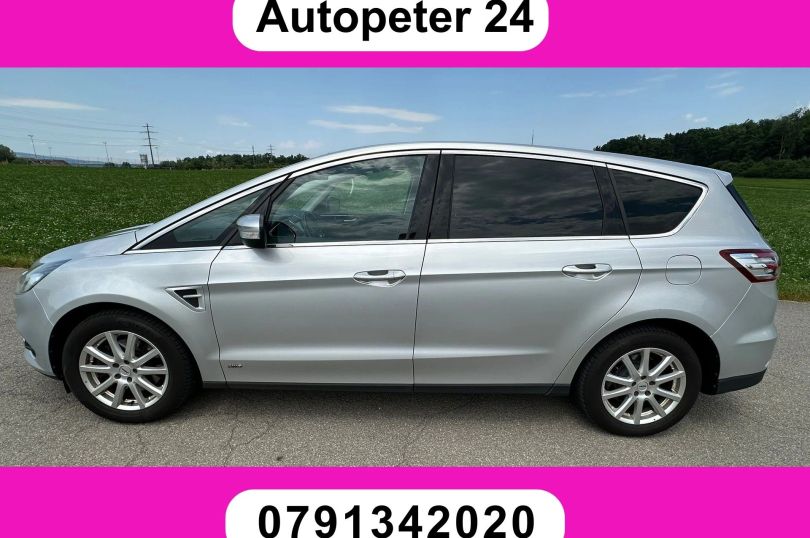 FORD S-Max 2.0 TDCi Titanium AWD PowerShift, Used, Switzerland, Hunenberg