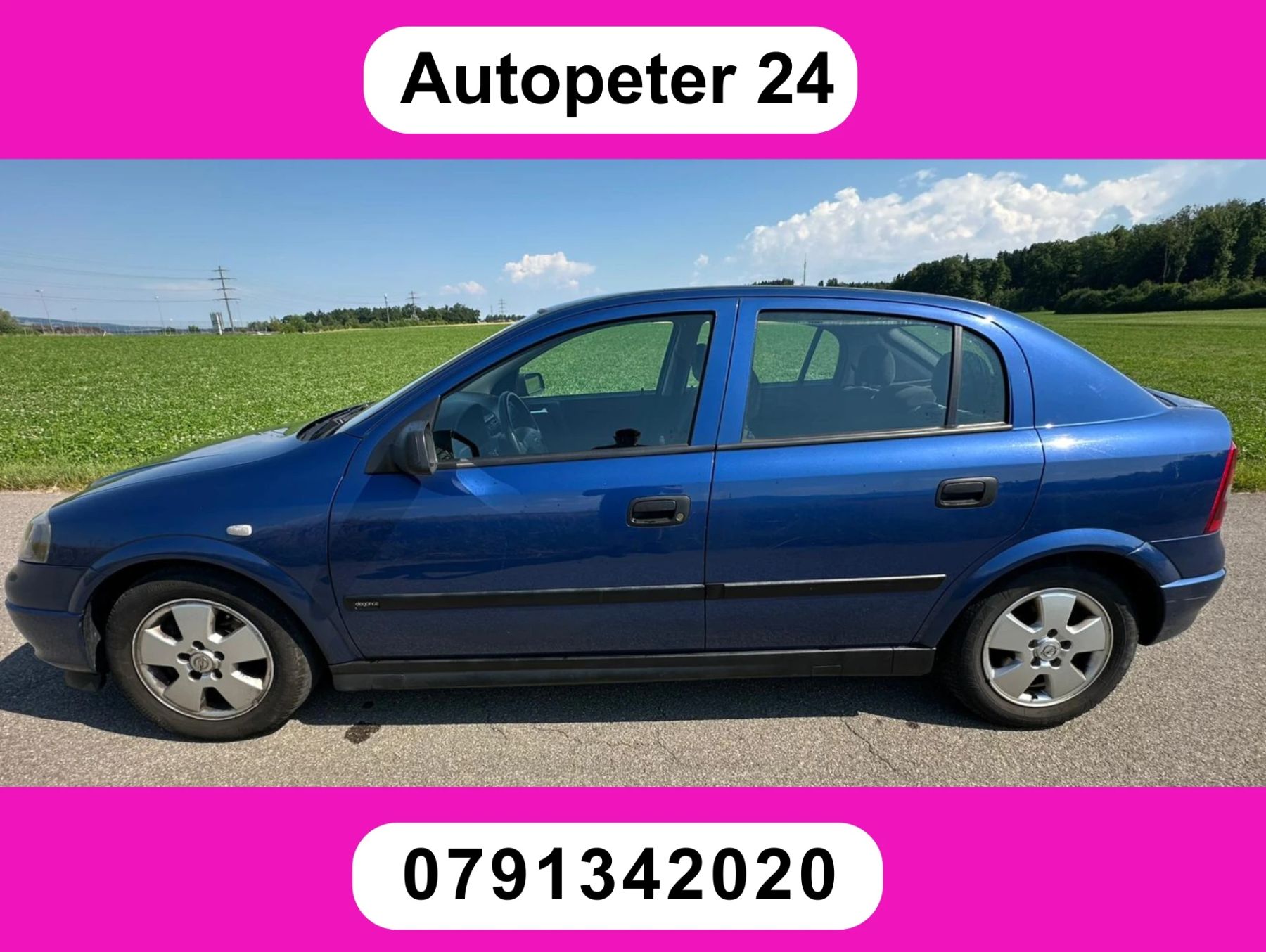 OPEL Astra 2.2i 16V Edition 2000, Gebraucht, Schweiz, Hunenberg