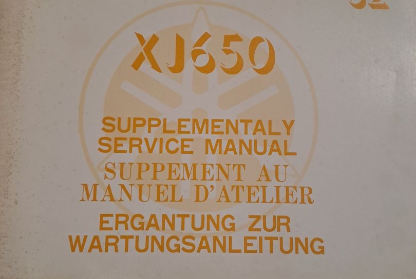 Manuale di officina Yamaha XJ 650, Used, Switzerland, Riva San Vitale
