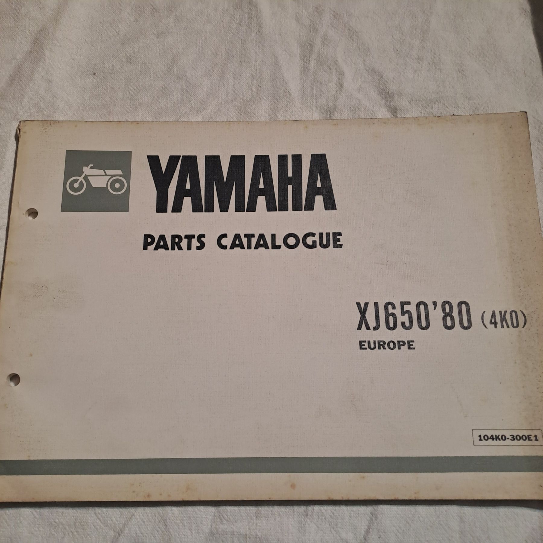Manuale parti di ricambio Yamaha XJ 650, Usato, Svizzera, Riva San Vitale