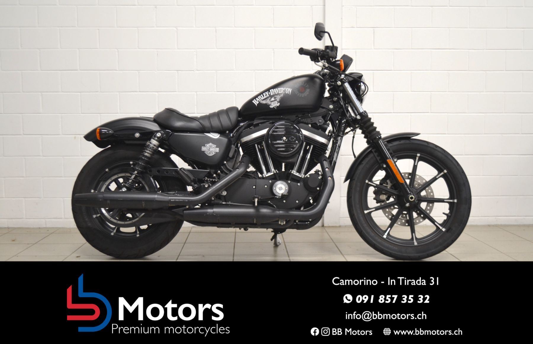 HARLEY-DAVIDSON XL 883 N Sportster Iron ABS - 35kW, Usagé, Suisse, Camorino