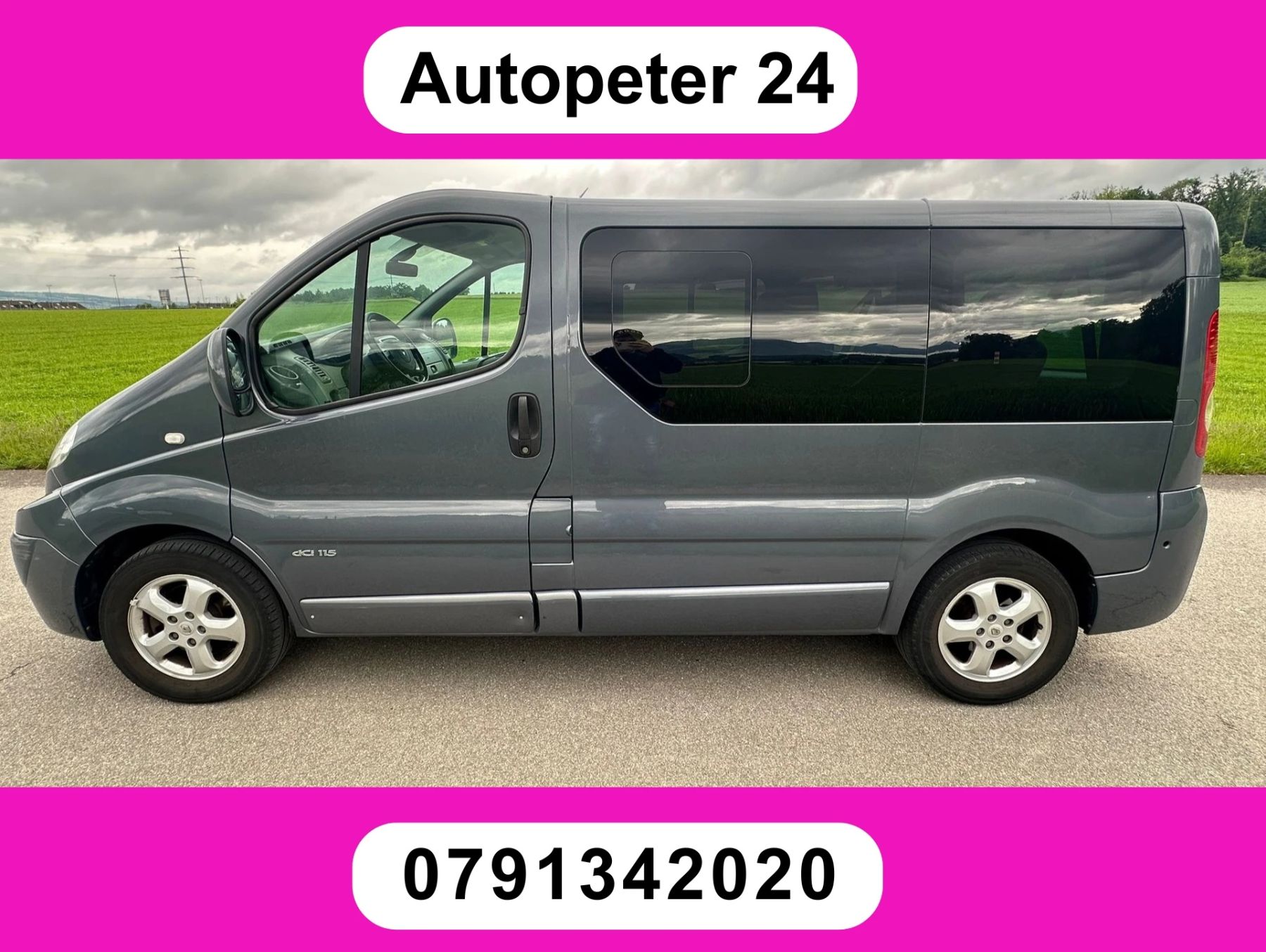 RENAULT Trafic 2.0 dCi Eco Grand Passenger Black E, Gebraucht, Schweiz, Hunenberg